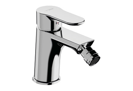 Miscelatore monocomando cromato per bidet Tiemme serie Eleven