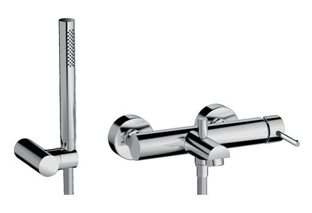 Miscelatore monocomando per vasca Tiemme serie Fly Pin