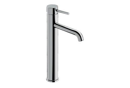 Miscelatore monocomando alto cromato per lavabo Tiemme serie Fly Pin