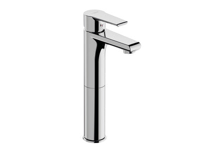 Miscelatore monocomando alto cromato per lavabo Tiemme serie Ten