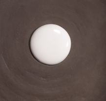 Copripiletta bianca in argilla refrattaria e piletta click clack per Index Feel e Snob 2.0