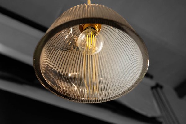 Jubilee Light Lampada colore nero fumo Ø 16 in vetro veneziano 100% italiano