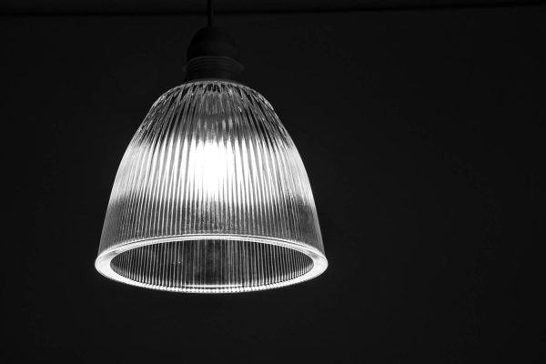 Jubilee Light Lampada colore ghiaccio purissimo Ø 16 in vetro veneziano 100% italiano