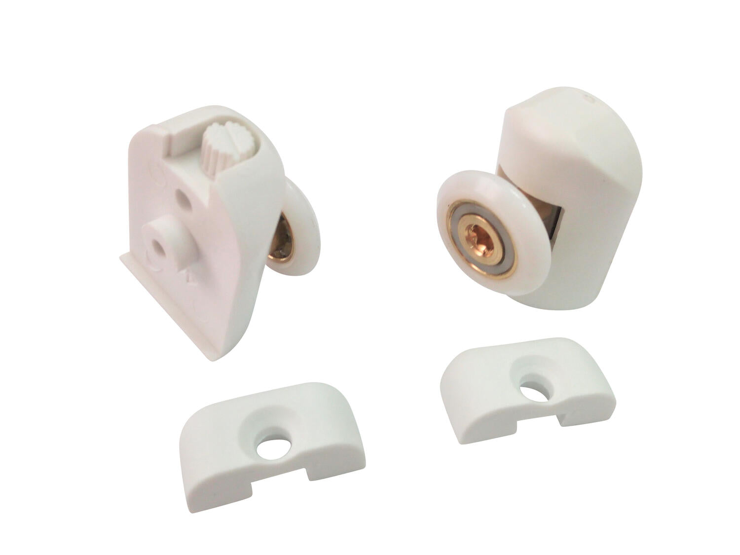 Rotelle per box doccia: R700/12 (897) Gruppo scorrimento bianco (coppia) - PZ 2