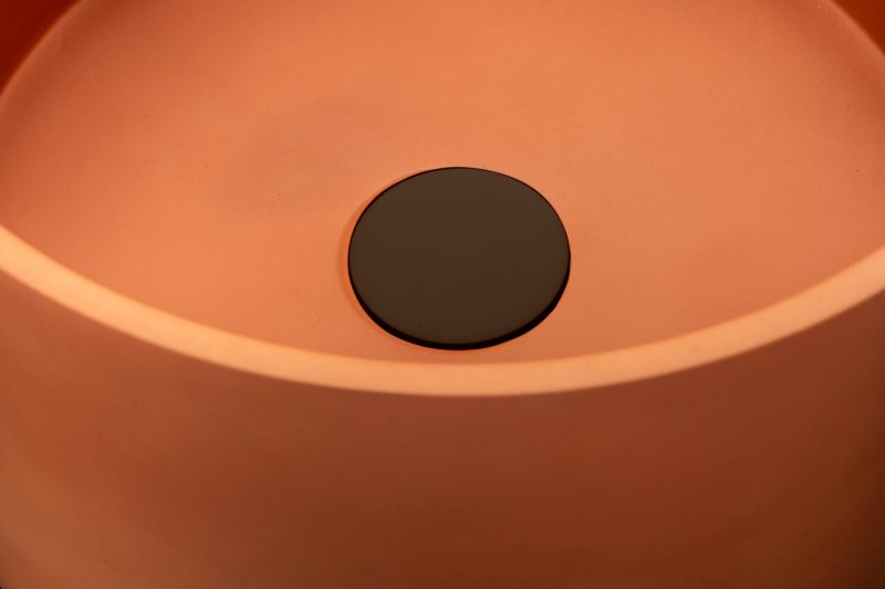 Mali Round Lavabo in cemento Ø 40