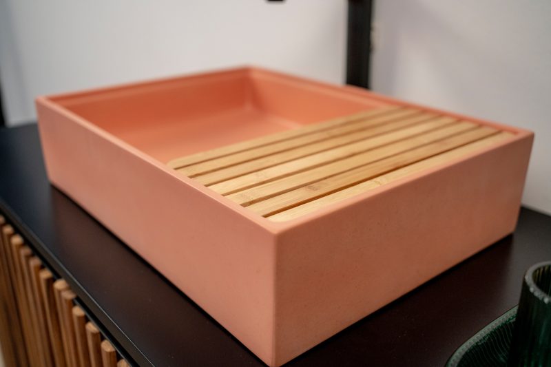 Mali Vasca Lavabo in cemento 50 x 36 x 12 h cm