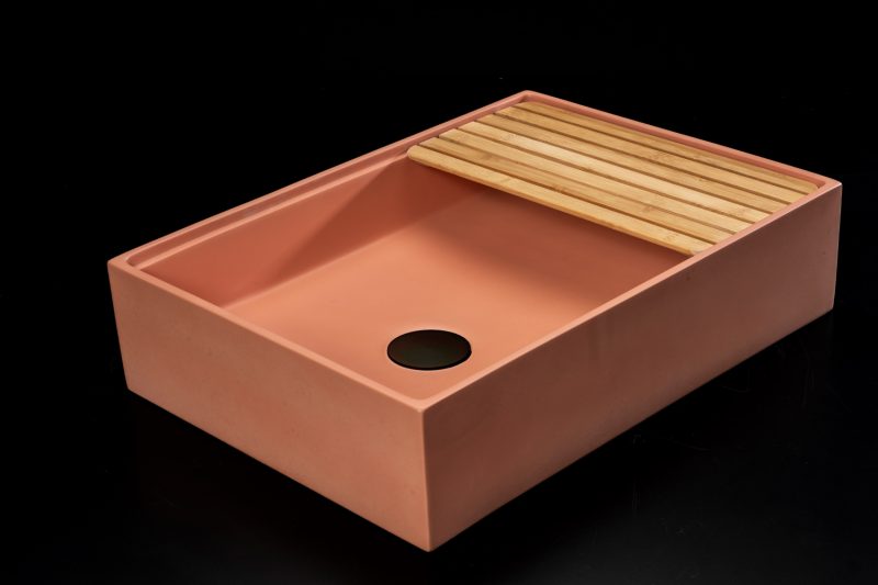 Mali Vasca Lavabo in cemento 50 x 36 x 12 h cm