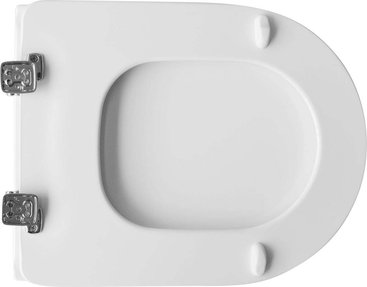 Tavoletta wc p/dolomite vaso clodia bianco