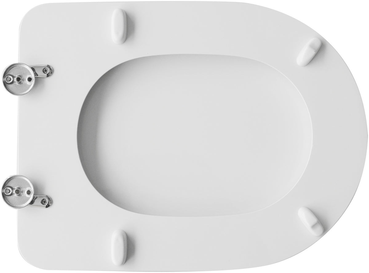 Tavoletta wc p/globo vaso flavia bianco