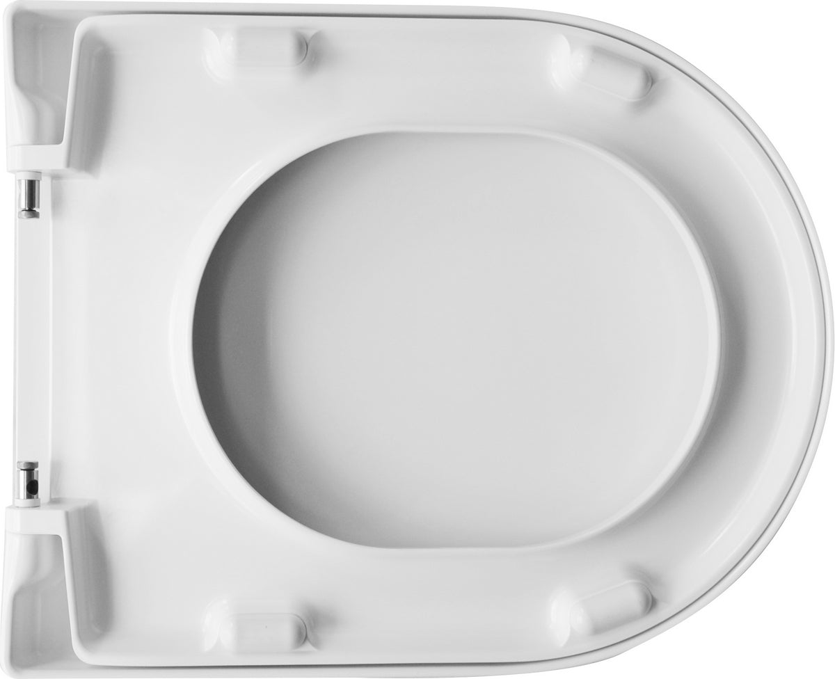 Tavoletta wc slim resort con soft closing