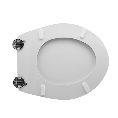 Tavoletta wc p/pozzi vaso cervino bianco