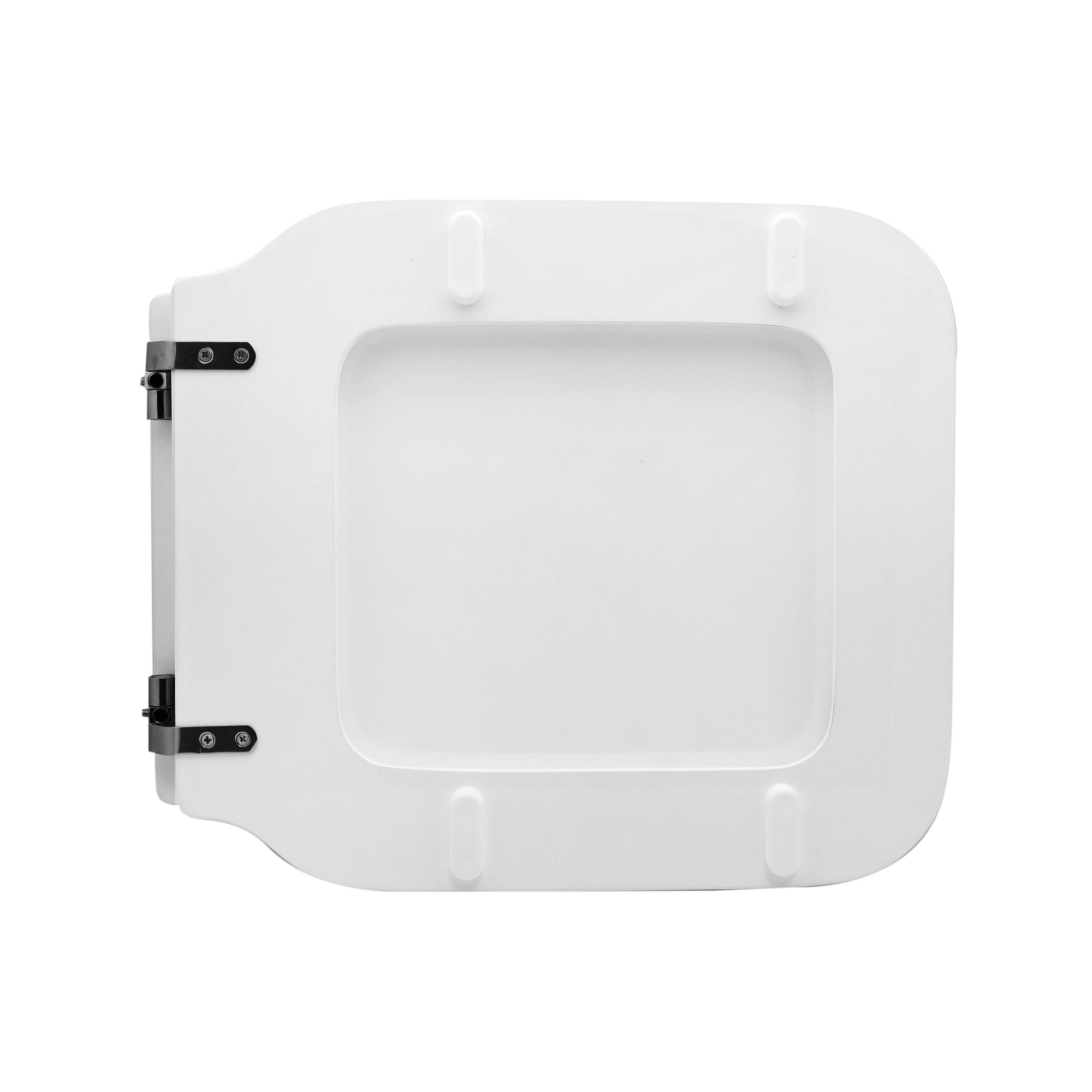 Tavoletta wc flow quadro simas bianco
