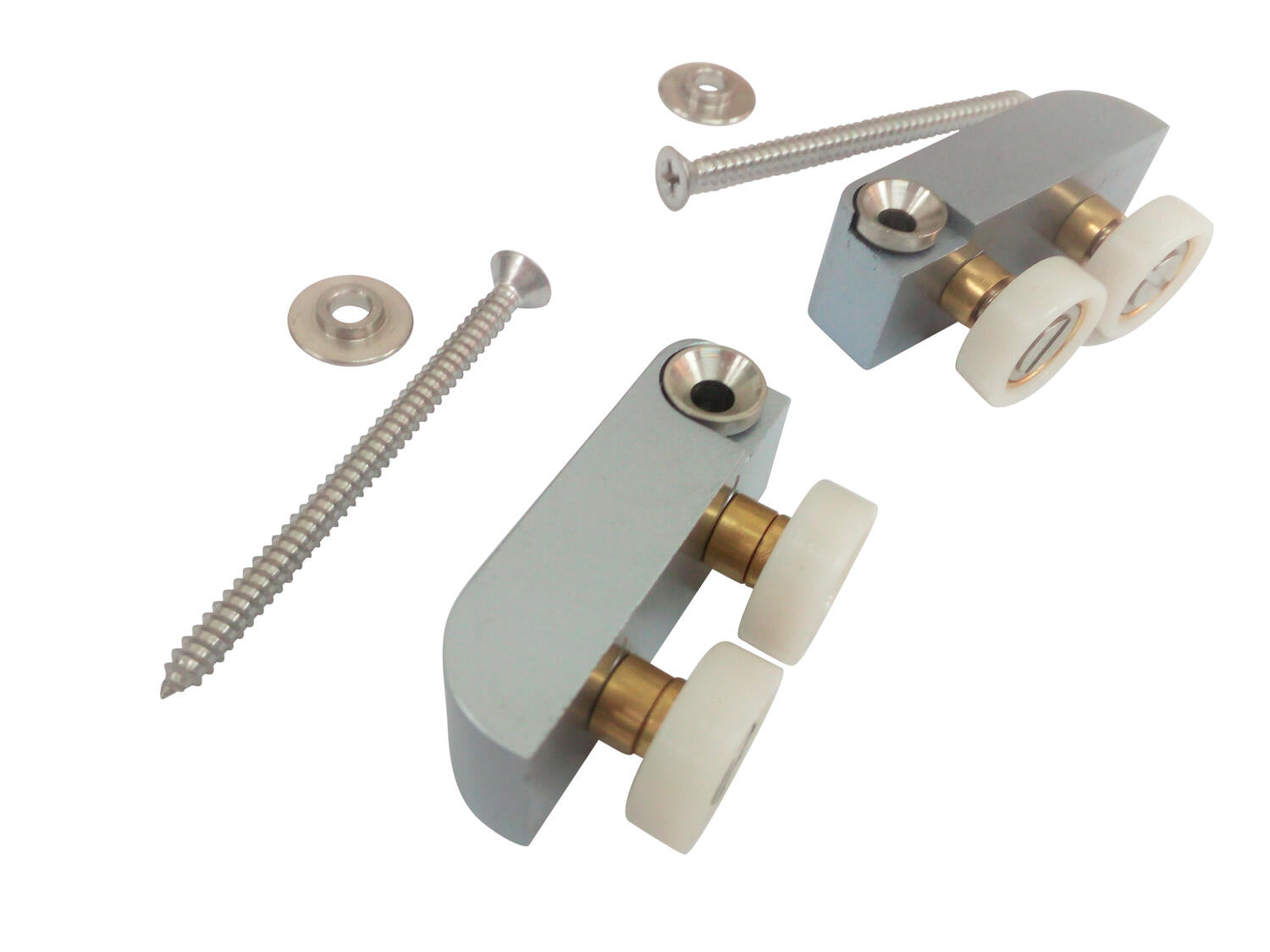 Rotelle per box doccia: R700/15 (1075) Gruppo scorrimento grigio PZ. 2