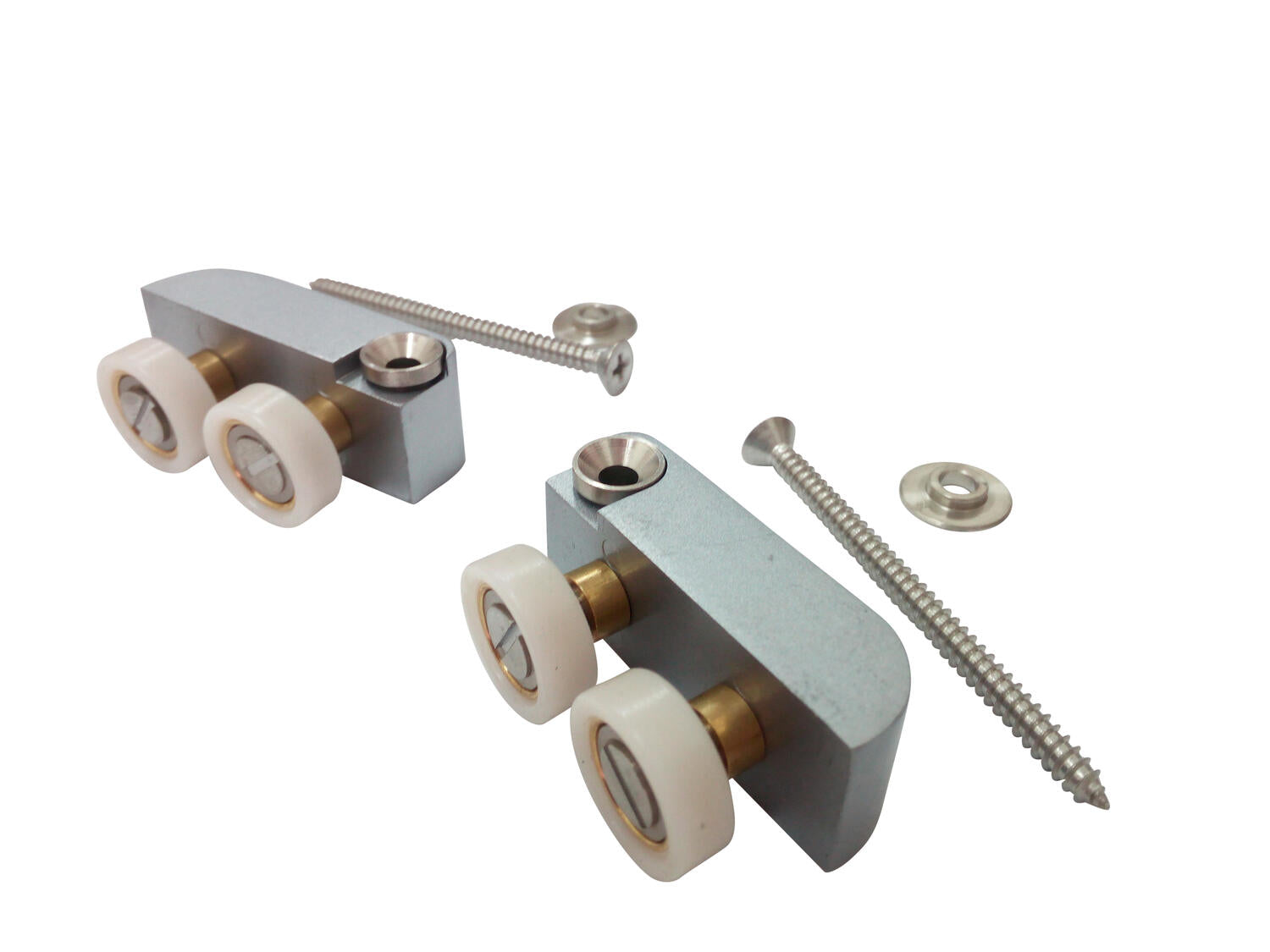 Rotelle per box doccia: R700/15 (1075) Gruppo scorrimento grigio PZ. 2