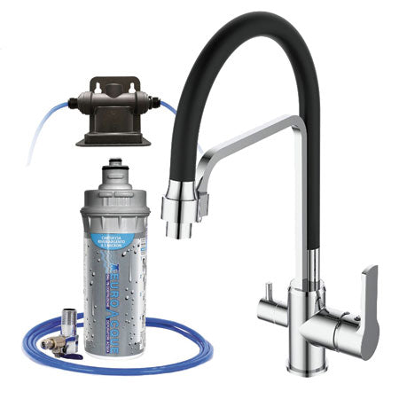 Depuratore acqua domestico a 3 vie - flessibile