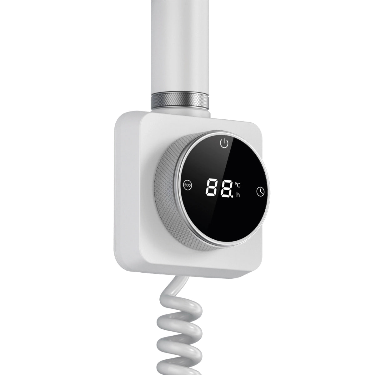 Termoarredo Elettrico - Scaldasalviette bianco mod. Silvia - 400 watt - 116x50cm