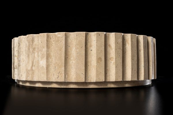 Travertino Lavabo in marmo ø 42