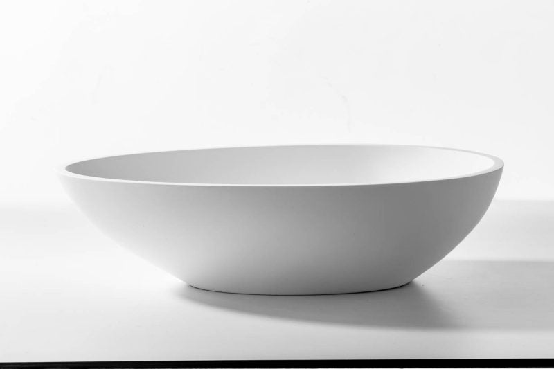 Uovo Lavabo in resina 60 x 35 x 16 h cm