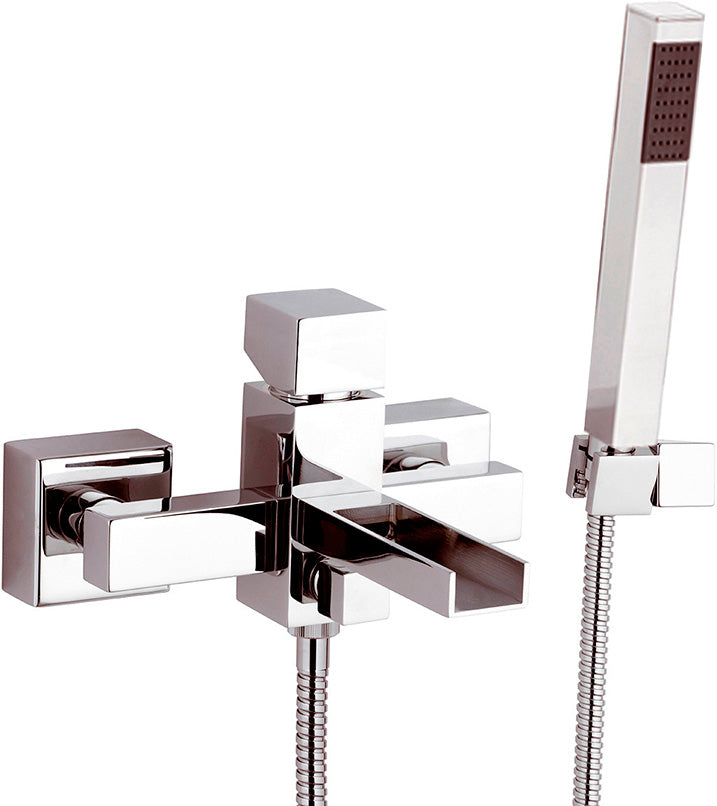 Rubinetto per Vasca getto a cascata con doccino MARIANI.mod RIVER