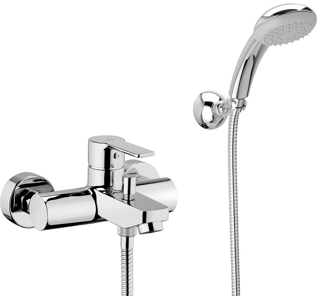 Miscelatore Vasca con microfono doccia PAFFONI.mod RED