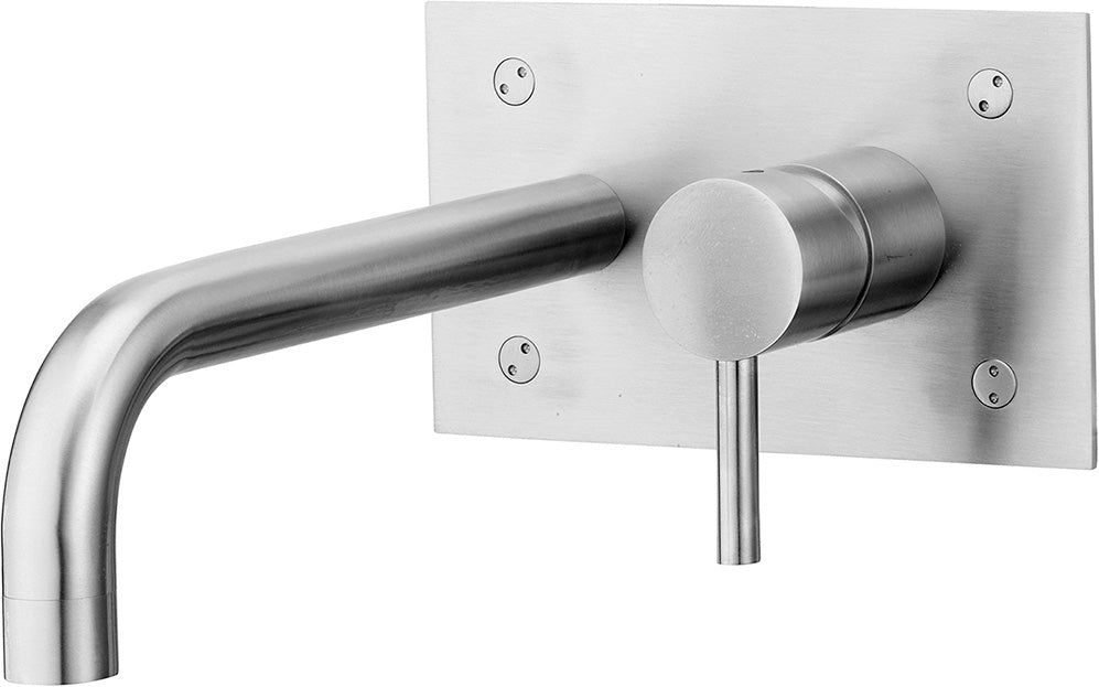Rubinetto per Lavabo incasso con piastra e bocca di erogazione PAFFONI.mod STEEL