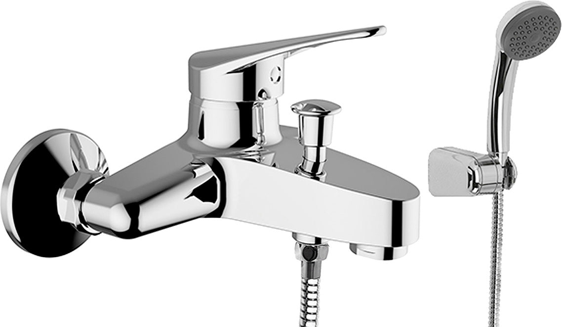 Miscelatore Vasca con microfono doccia MIXTECH.mod LEVANTE