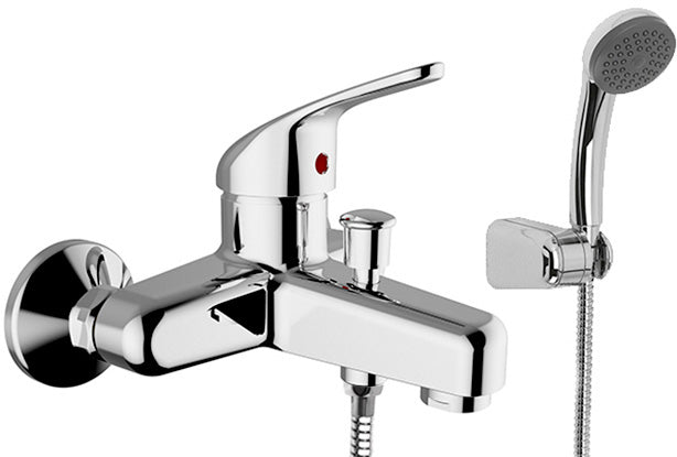 Rubinetto per Vasca con doccino MIXTECH.mod MAESTRALE