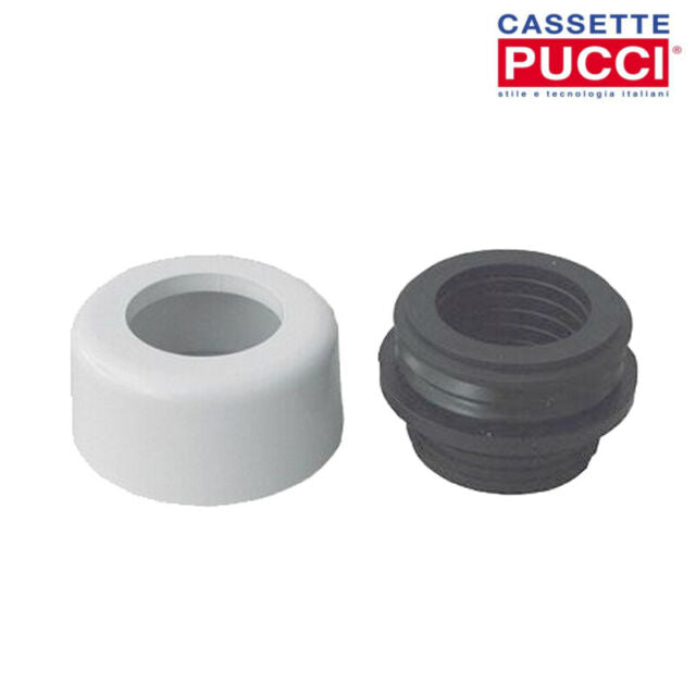 Morsetto combinato 48-58 mm con coprimorsetto- bianco per Cassetta a incasso Eco Pucci 80001330