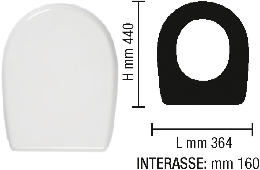 COPRIVASO ADATTABILE X MM 364 - Y MM 440 - Z MM 200