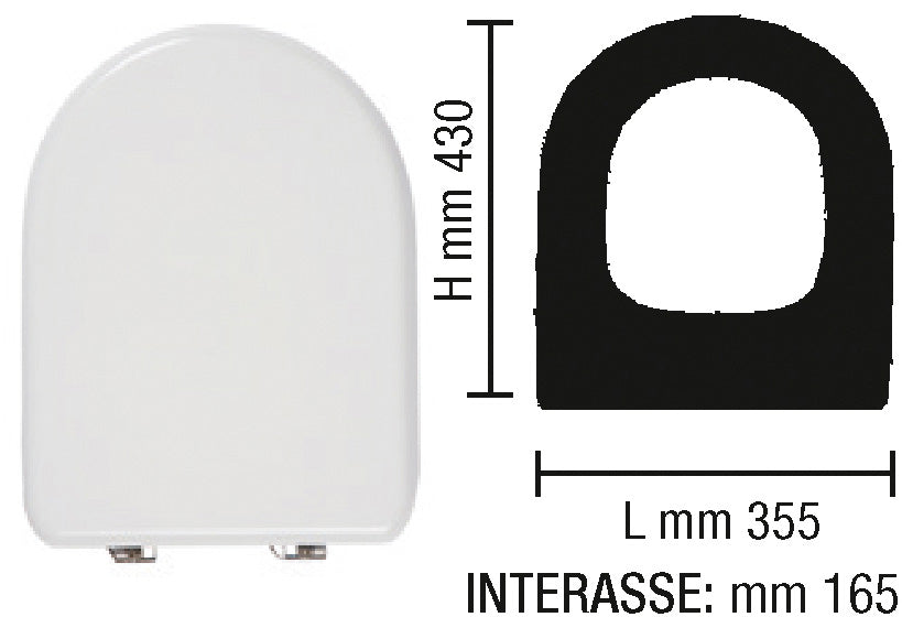 COPRIVASO ADATTABILE X MM 355 - Y MM 430 - Z MM 165