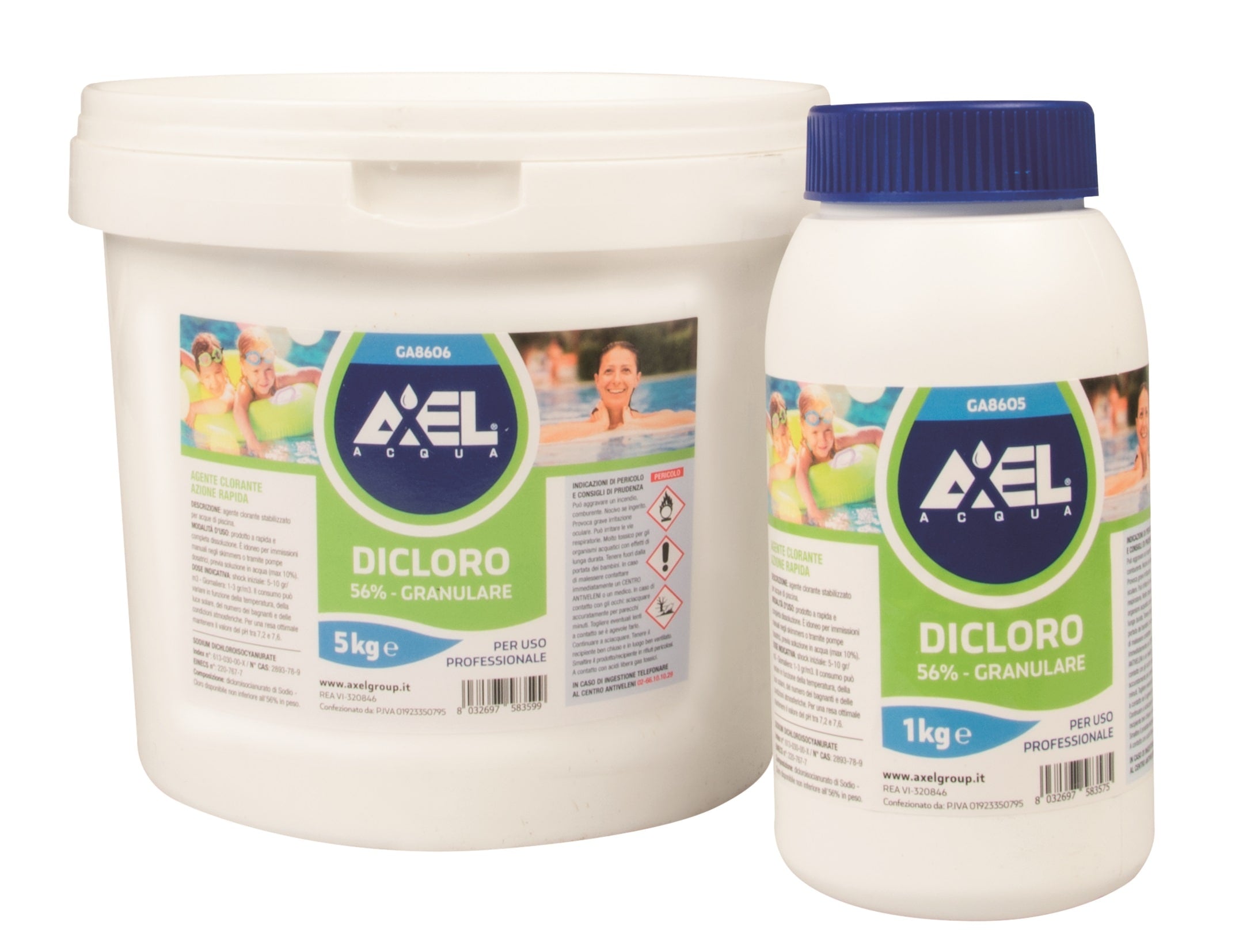 DICLORO GRANULARE DA 1-5.10-25 KG