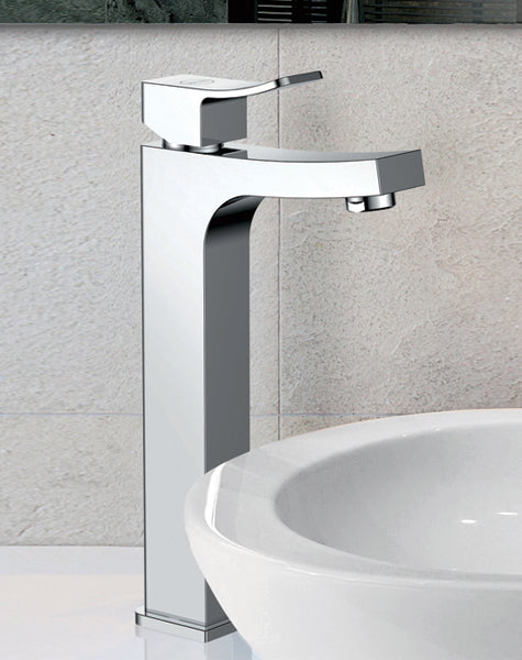 Rubinetto per lavabo alto monoforo con scarico 1”1/4 JACUZZI . mod TANK