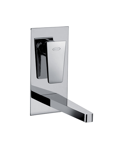 Rubinetto per lavabo a muro c/piastra verticale jACUZZI . mod BEAM
