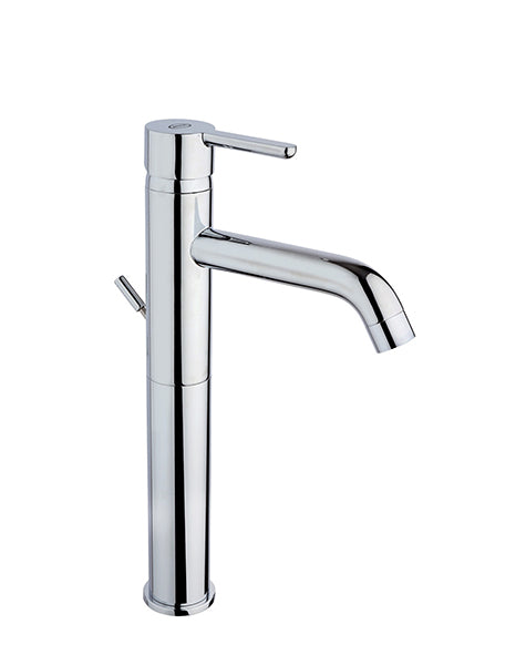 Rubinetto per lavabo alto monoforo con scarico 1”1/4 JACUZZI . mod SUNSET