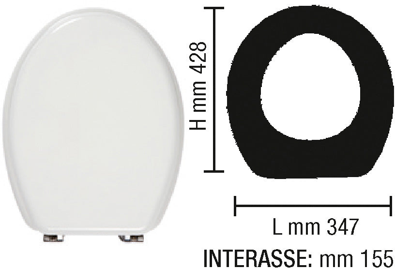 COPRIVASO ADATTABILE X MM 347 - Y MM 428 - Z MM 155