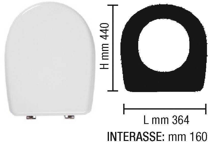 COPRIVASO ADATTABILE X MM 364 - Y MM 440 - Z MM 160
