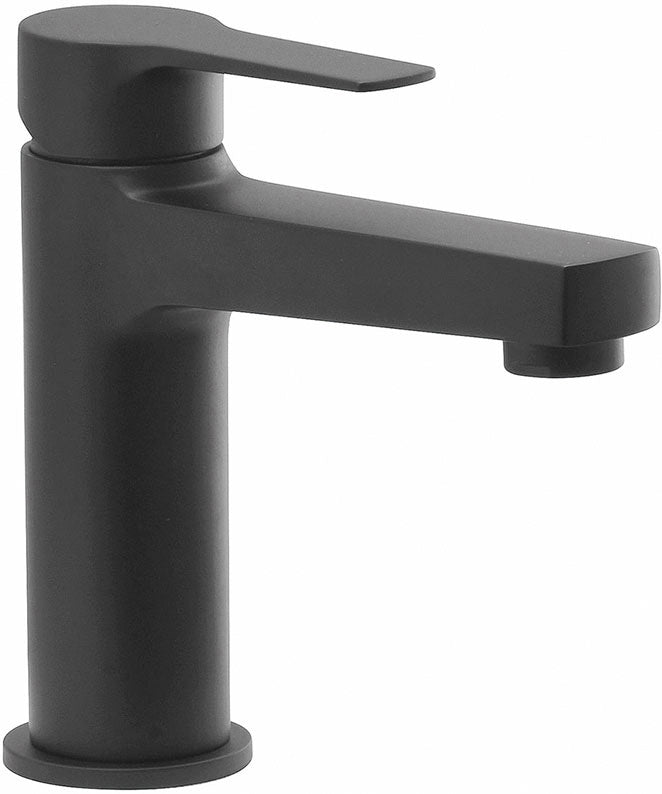 Rubinetto Lavabo con scarico automatico 1.1/4 GABOLI LUIGI.mod KHUGA NERO OPACO