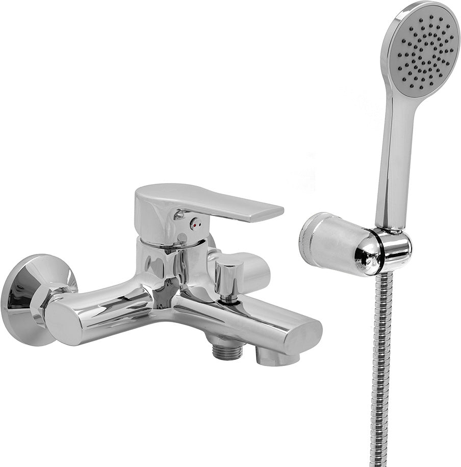 Miscelatore vasca con microfono doccia MIXTECH. mod SKY