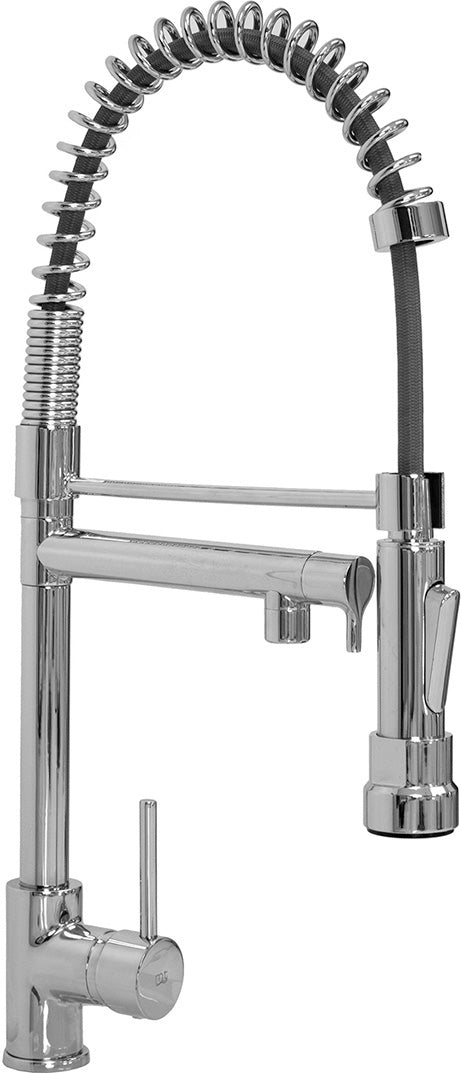 Rubinetto da cucina per prelavaggio stoviglie da banco professional MIXTECH - MOD.