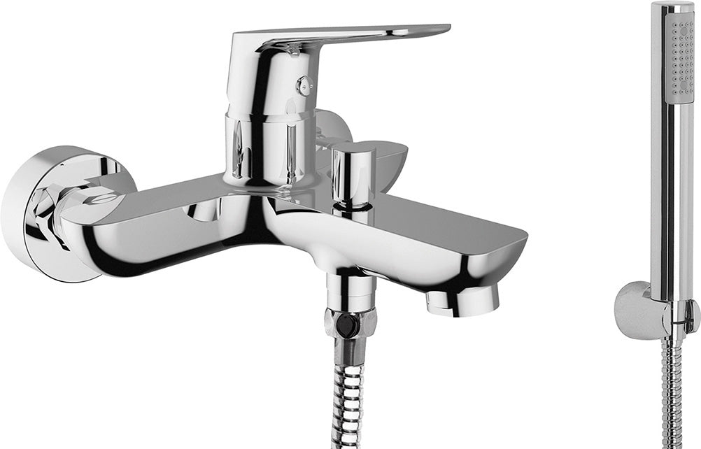 Rubinetto vasca con microfono doccia MIXTECH.mod STELLA