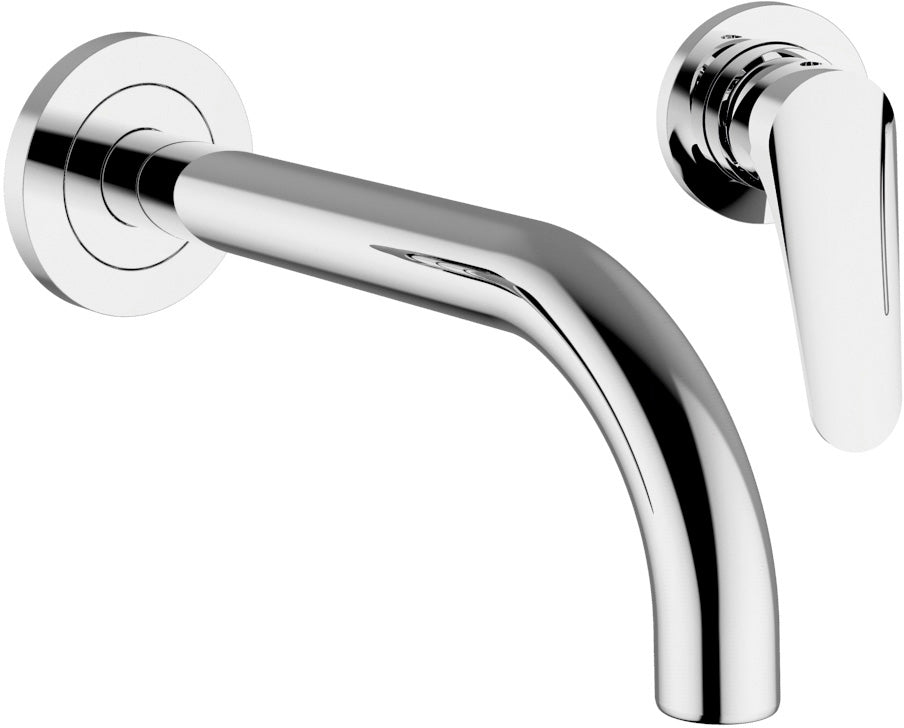 Rubinetto per Lavabo incasso 2 pezzi con piletta click- clack MIXTECH.mod CIELO