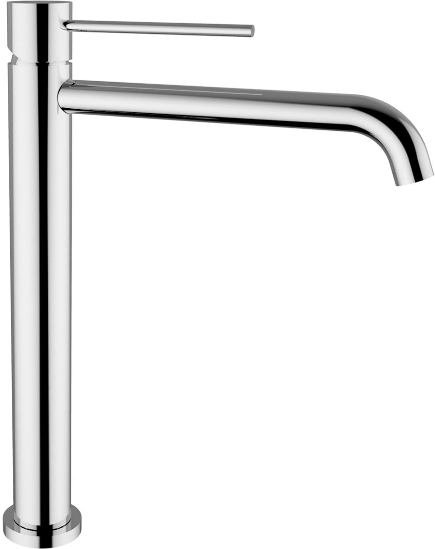 Rubinetto Lavabo alto con piletta click- clack MIXTECH.mod TRAMONTANA 25