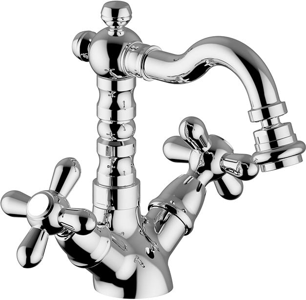 Rubinetto Bidet monoforo bocca tubo con scarico automatico 1.1/4 MIXTECH.mod SCIROCCO