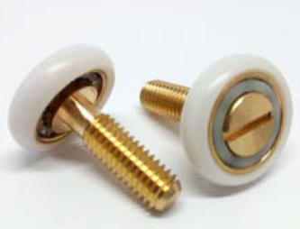 Rotelle per box doccia : R400/57 19 AM M6 filetto -PZ 1