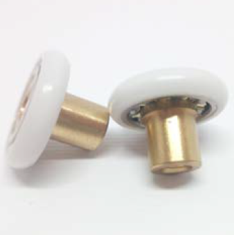 Rotelle per box doccia : R400/70 19 BH M4 Misure: 19x4x13 M4 -PZ 1