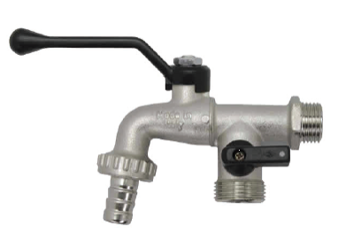 RUBINETTO DUPLEX PORTAGOMMA