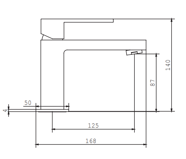 Rubinetto per Lavabo con scarico automatico 1.1/4 MIXTECH.mod AURORA