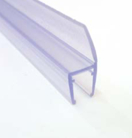 Guarnizione per Porta Doccia - P405/14 - Profilo H3 Vetro 6/8 Baffo 14