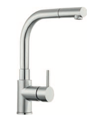 Rubinetto per cucina con doccetta estraibile PAFFONI - MOD. steel2