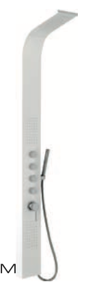 Colonna doccia multifunzione "danubio" metaform METAFORM